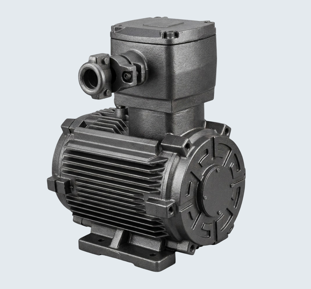 Трифазний асинхронний вибухозахищений електродвигун YBX3-132S-4