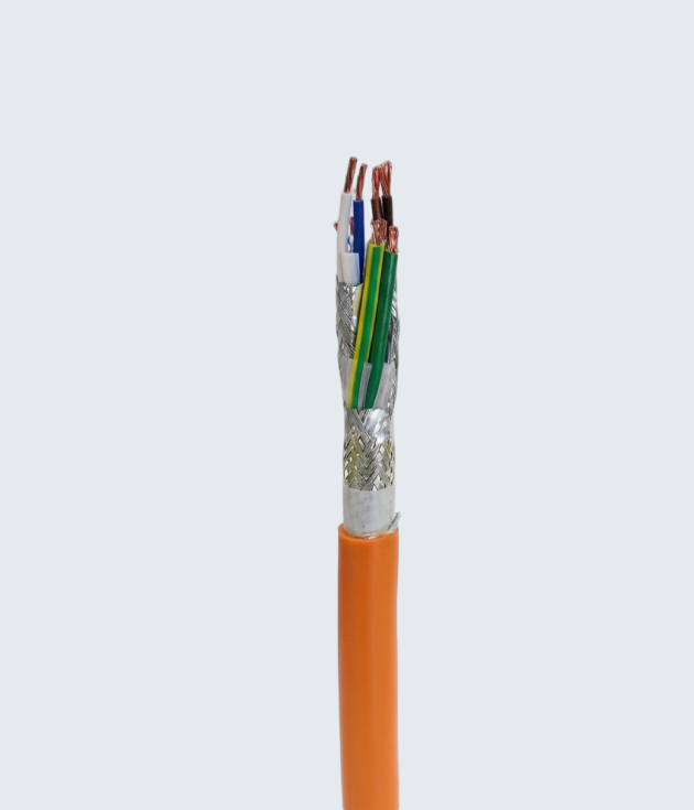 Кабель силовий сервопривідний для робототехніки ROBOT-GYSERVO 0.6/1kV (High-Flex)